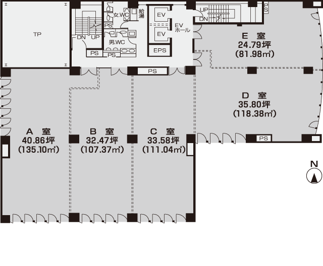 アレックスビル 空室情報 ３〜８F